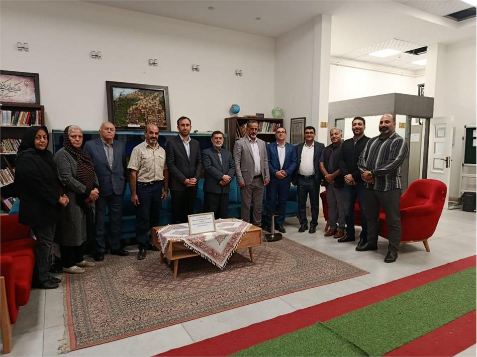 بازدید مدیران صندوق بازنشستگی کشوری از خانه‌ امید شهرستان سنندج