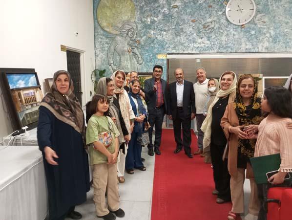 برپایی نمایشگاه آثار هنرهای تجسمی بازنشستگان / ۱۵ تیر ۱۴۰۳ 1